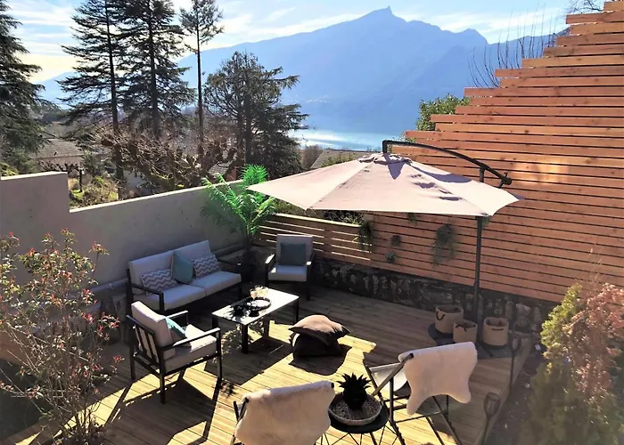 Loft Christina Moderne Et Confortable, Vue Lac, Climatisation, Parking